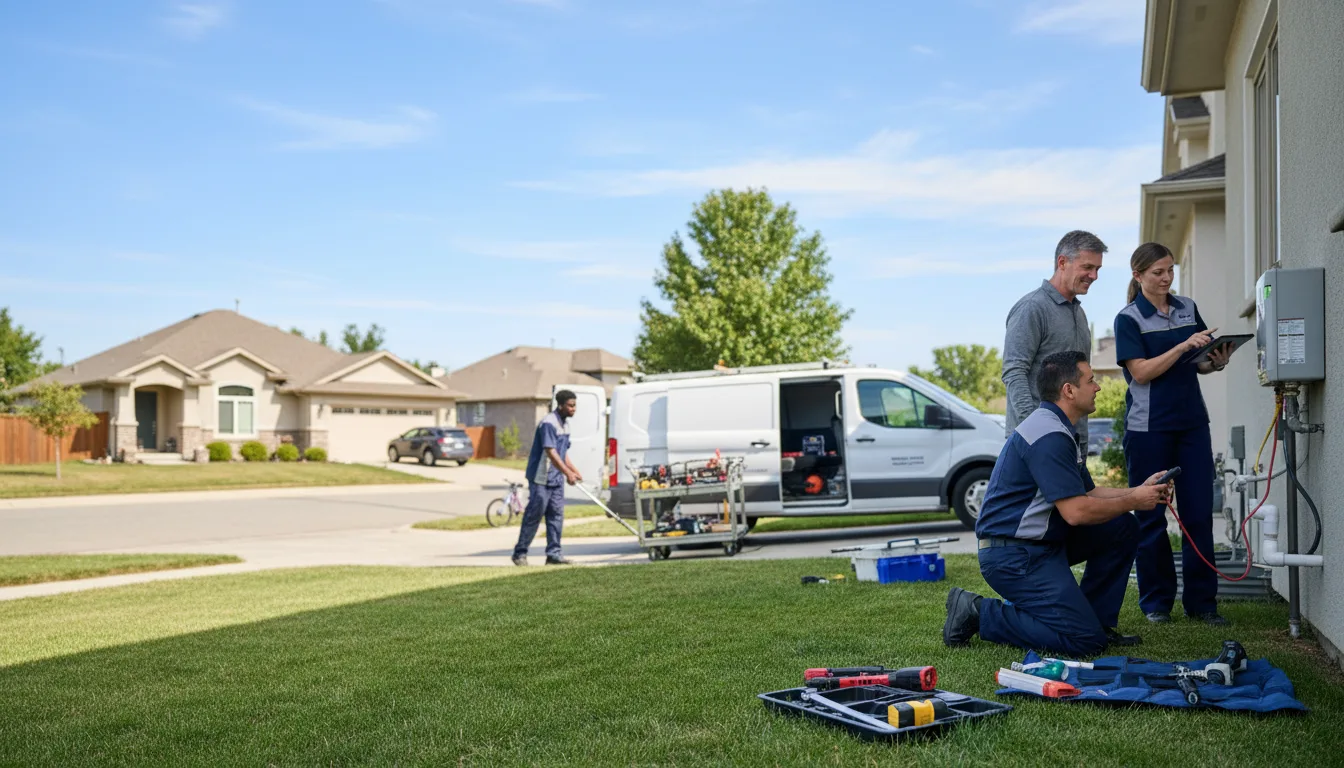 Tankless water heater service in Bernie, MO